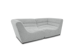 DOMO Collection 2-Sitzer Sofa SOLITÄR, verschiedene Stoffe und Farben