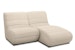 DOMO Collection Outdoor Sofa mit Chaiselongue SOLITÄRBild