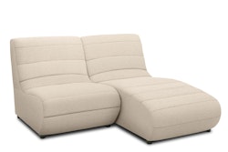 DOMO Collection Outdoor Sofa mit Chaiselongue SOLITÄR