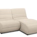 DOMO Collection Outdoor Sofa mit Chaiselongue SOLITÄRBild