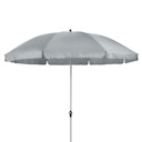 doppler Mittelmastschirm ACTIVE 200 Manual, Stahl Silber / 100 % Polyester 180 g/m²