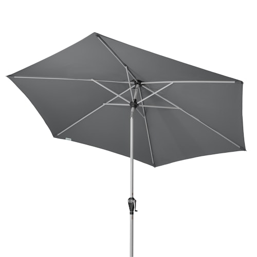 doppler Mittelmastschirm ACTIVE 280 Auto-Tilt, Aluminium Silber / Polyester 180 g/m²
