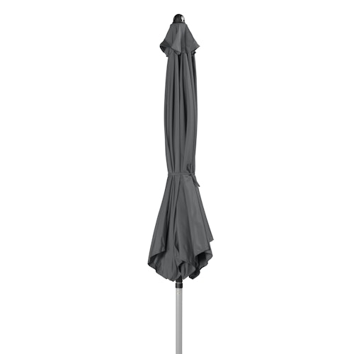 doppler Mittelmastschirm ACTIVE 280 Auto-Tilt, Aluminium Silber / Polyester 180 g/m²