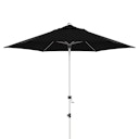 doppler Mittelmastschirm EXPERT 280 Auto-Tilt, Aluminium Silber / 100 % Polyester 180 g/m²