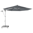 doppler Pendelschirm EXPERT 350, Aluminium Silber / 100 % Polypropylen 220 g/m²