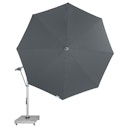 doppler Pendelschirm EXPERT 350, Aluminium Silber / 100 % Polypropylen 220 g/m²