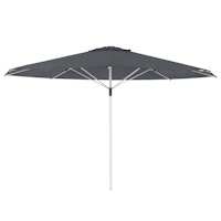 Doppler Mittelmastschirm TELESTAR 500 Telescope, Aluminium Silber / 100 % Polyester 180 g/m²