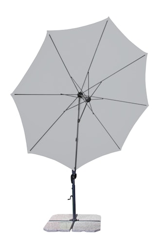 Derby Pendelschirm RAVENNA SMART 300, Aluminium Anthrazit / 100 % Polyester 180 g/m²