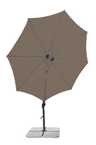 Derby Pendelschirm RAVENNA SMART 300, Aluminium Anthrazit / 100 % Polyester 180 g/m²