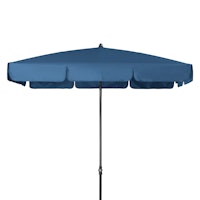doppler Mittelmastschirm SUNLINE 185 x 120 Waterproof, Stahl Anthrazit / 100 % Polyester 180 g/m² Dunkelblau