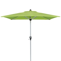 doppler Mittelmastschirm ACTIVE 210 x 140 Auto-Tilt, Aluminium Silber / Polyester 180 g/m²