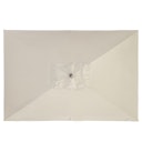 doppler Mittelmastschirm ALU WOOD 300 x 200 Auto-Tilt, Aluminium Esche-Optik / 100 % Polyester 180 g/m²