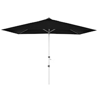 doppler Mittelmastschirm EXPERT 300 x 200 Auto-Tilt, Aluminium Silber / 100 % Polyester 180 g/m²