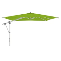 doppler Pendelschirm EXPERT 300 x 300 cm, Aluminium Silber / 100 % Polypropylen 220 g/m² T841 Smaragd
