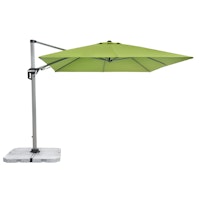 doppler Pendelschirm ACTIVE 350 x 260, Aluminium Grau / 100 % Polyester 200 g/m²