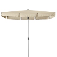 doppler Mittelmastschirm ACTIVE 180 x 120 Manual, Stahl Silber / Polyester 180 g/m² Natur