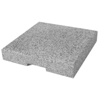 doppler Granitplatte ECO 55 kg, Hellgrau