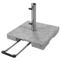 doppler Granitsockel ACTIVE Trolley 30 kg, Hellgrau