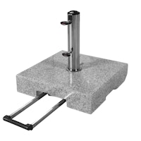doppler Granitsockel ACTIVE Trolley 50 kg, Hellgrau