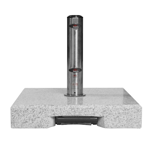 doppler Granitsockel ACTIVE Trolley 40 kg, Hellgrau