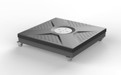 doppler Rollsockel-Rahmen ACTIVE EASY PUSH, Stahl / Kunststoff Anthrazit