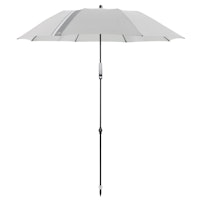 doppler Mittelmastschirm EXPERT 160 Manual Multi, Aluminium Anthrazit / 100 % Polyester 70 g/m²