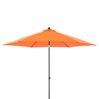 doppler Mittelmastschirm myZONE 300 Push up, Aluminium Anthrazit / 100 % Polyester 180 g/m²