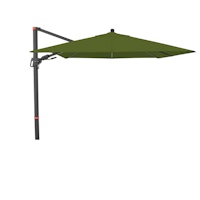 doppler Pendelschirm myZONE 210 x 210, Aluminium Anthrazit / 100 % Polyester 180 g/m² Kiwi