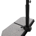 doppler Pendelschirm ACTIVE 240 x 135 Green Edition, Aluminium Anthrazit / 100 % Polyester 180 g/m²