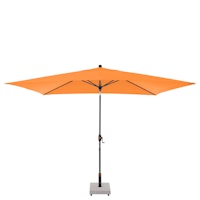 doppler Mittelmastschirm myZONE 300 x 200 Auto Tilt, Aluminium Anthrazit / 100 % Polyester 180 g/m²