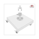 doppler Adapterplatte VARIO 60-170 mm, Edelstahl