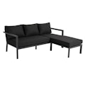 Outdoor Sofas mit Chaiselongue