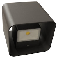 ECO-LIGHT LED-Außenwandleuchte DODD Aluminium Druckguss anthrazit (AL5005 GR SMD)