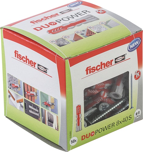 FISCHER Universaldübel Duopower 8x40 S LD