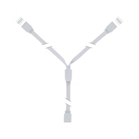 Paulmann MaxLED Y-Splitter 30cm weiß Kunststoff