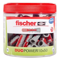 FISCHER Universaldübel Duopower 10x50 (55 Stück)