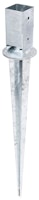Alberts® Einschlaghülse 900mm mit verstellbarem Topf für verschiedene Pfostenstärken
