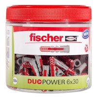FISCHER Universaldübel Duopower 6x30 (200 Stück)