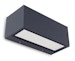 LUTEC LED-Außenwandleuchte GEMINI Aluminiumguss anthrazit (5189120118)Bild