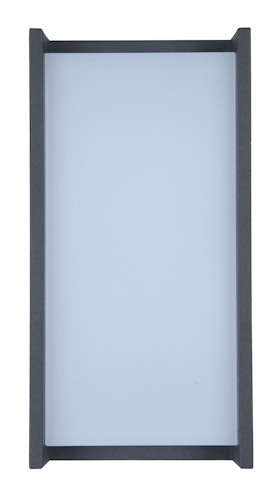 LUTEC LED-Außenwandleuchte QUBO Aluminiumguss / PC anthrazit (5193001118) Bild