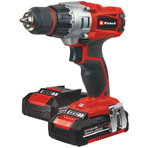Einhell Akku-Bohrschrauber TE-CD 18/2 Li Kit (2x1,5 Ah) 4513830