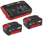 Einhell PXC-Starter-Kit 2x 3,0Ah & Twincharger Kit 4512083Zubehörbild