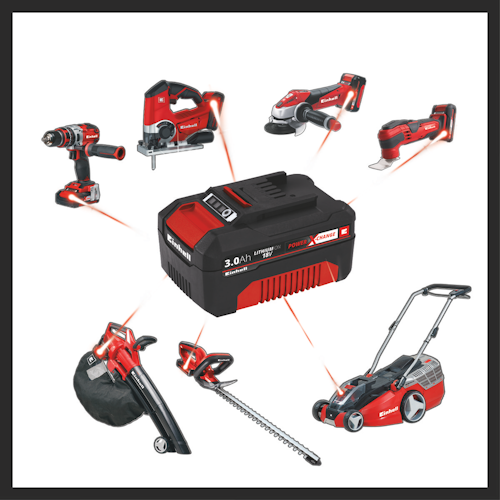 Einhell PXC-Starter-Kit 2x 3,0Ah & Twincharger Kit 4512083