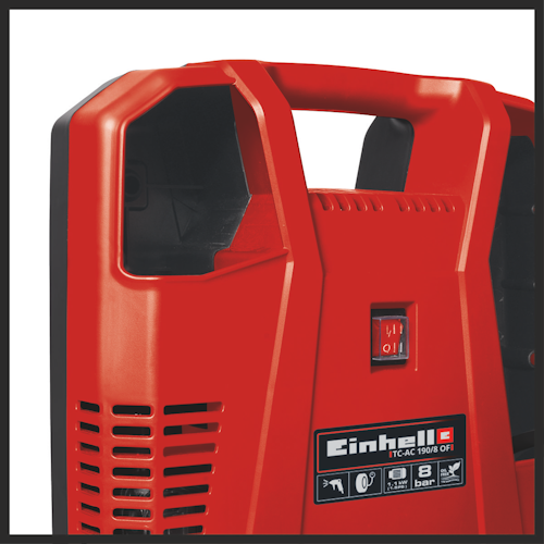 Einhell Koffer-Kompressor TC-AC 190/8 OF Set 4020536