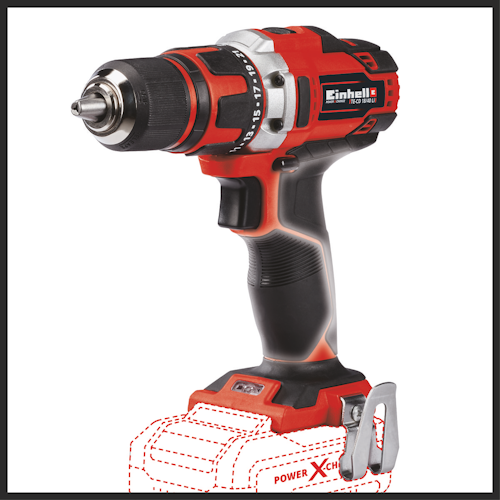 Einhell Akku-Bohrschrauber TE-CD 18/40 Li-Solo 4513925