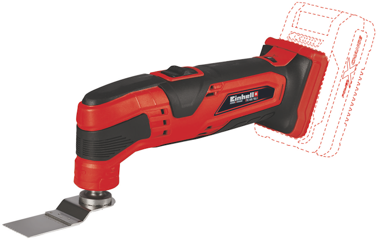 Einhell Akku-Multifunktionswerkzeug TC-MG 18 Li-Solo 4465170