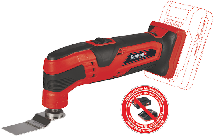 Einhell Akku-Multifunktionswerkzeug TC-MG 18 Li-Solo 4465170