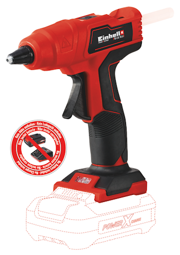 Einhell Akku-Heißklebepistole TE-CG 18 Li - Solo 4522200