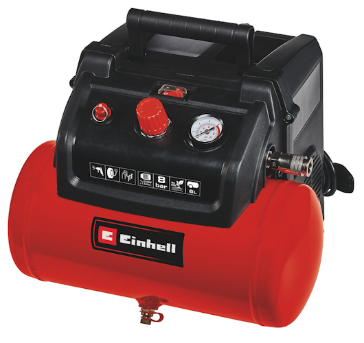 Einhell Kompressor TC-AC 190/6/8 OF Set 4020650