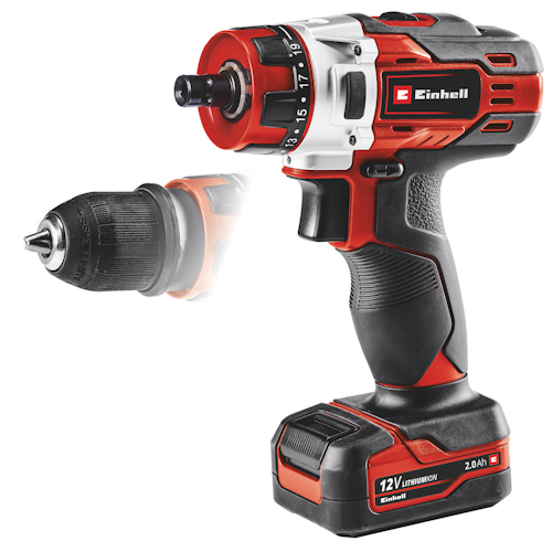 Einhell Akku-Bohrschrauber TE-CD 12/1 X-Li (1x2,0Ah) 4513592